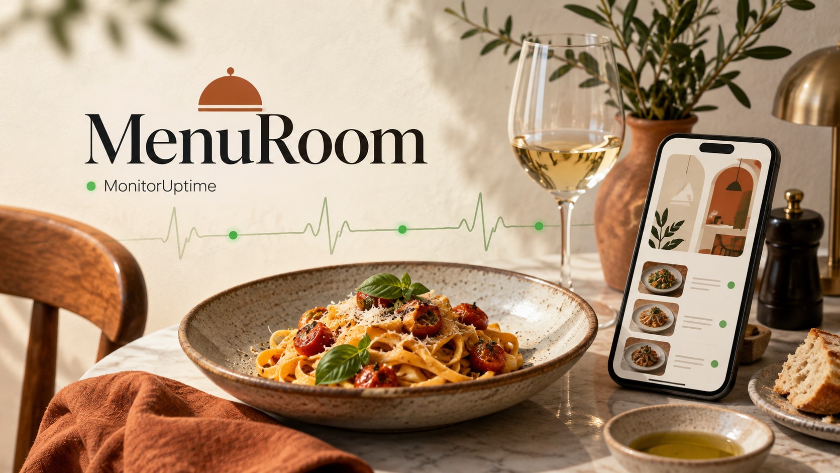MenuRoom chooses MonitorUptime: discover restaurants, menus and your next favourite
